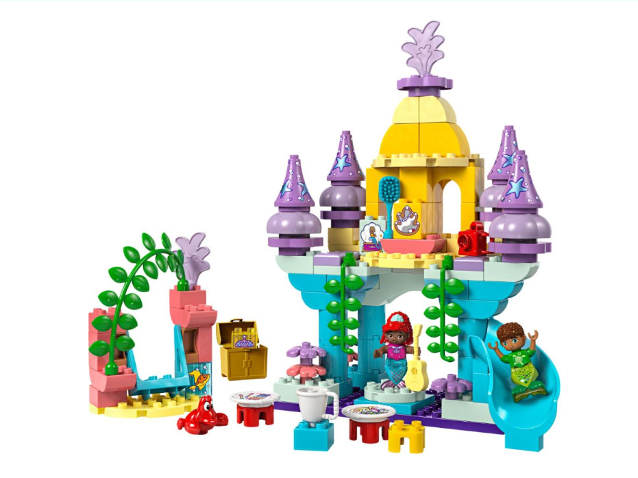 LEGO DUPLO ВОЛШЕБНЫЙ ПОДВОДНЫЙ ДВОРЕЦ АРИЭЛЬ, 10435