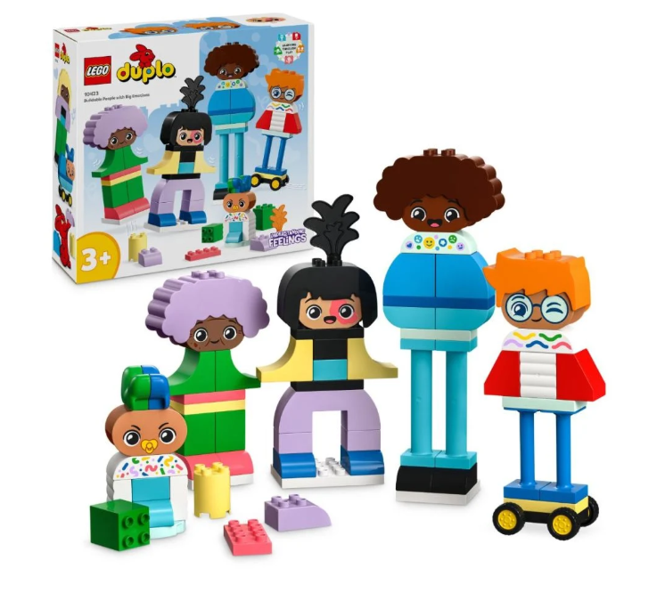 LEGO DUPLO: СТРОИМ ЛЮДЕЙ С СИЛЬНЫМИ ЭМОЦИЯМИ, 10423