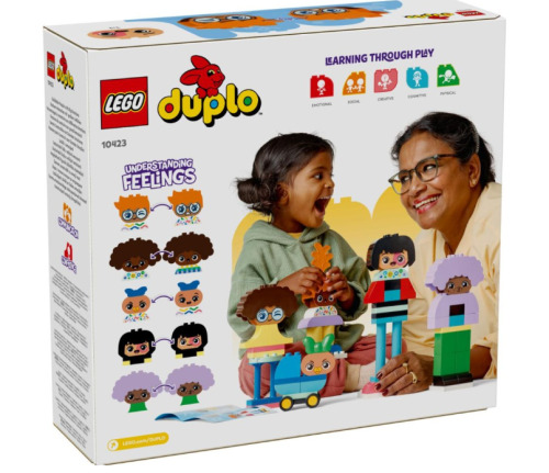 LEGO DUPLO: СТРОИМ ЛЮДЕЙ С СИЛЬНЫМИ ЭМОЦИЯМИ, 10423