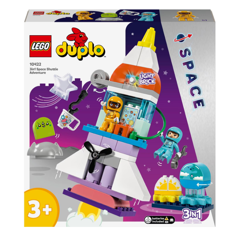 LEGO DUPLO 10422 «Приключение с космическим кораблём 3 в 1», 10422