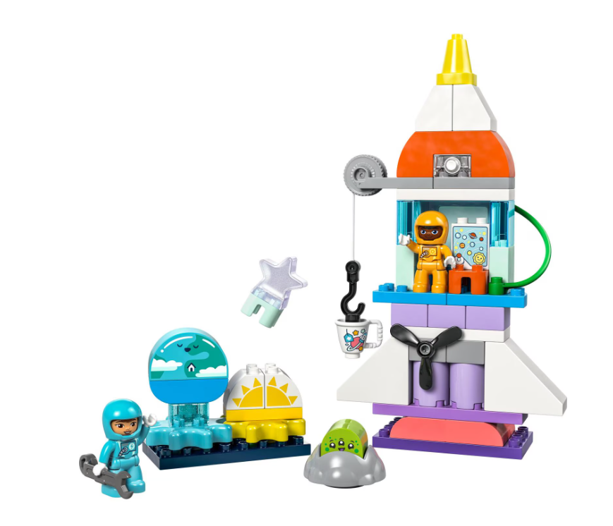 LEGO DUPLO 10422 «Приключение с космическим кораблём 3 в 1», 10422