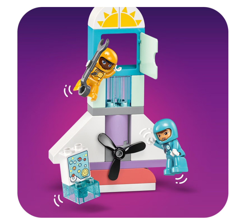 LEGO DUPLO 10422 «Приключение с космическим кораблём 3 в 1», 10422