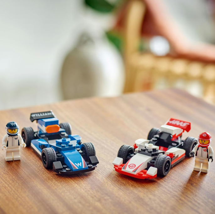 LEGO CITY MASINI DE CURSE F1 WILLIAMS RACING SI HAAS F1, 60464