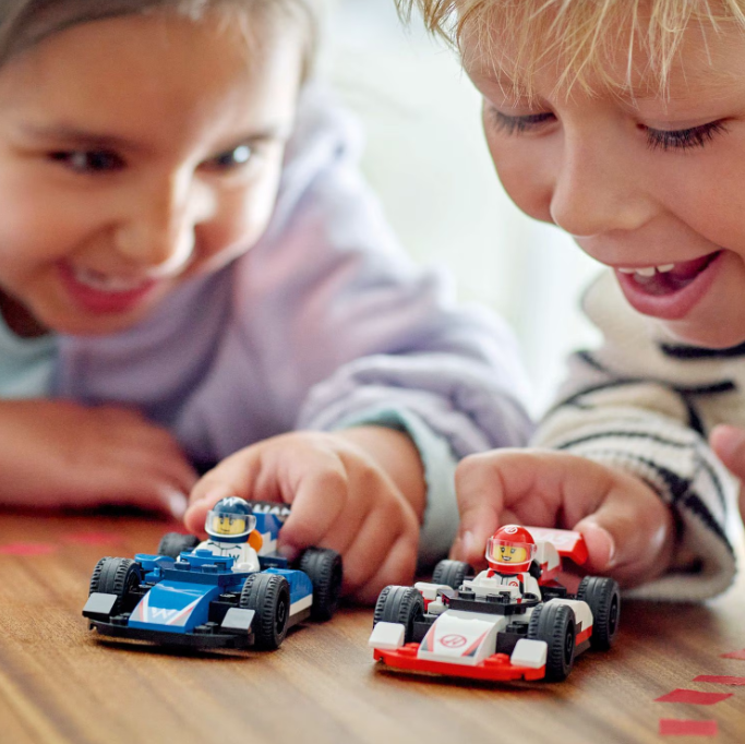 LEGO CITY MASINI DE CURSE F1 WILLIAMS RACING SI HAAS F1, 60464