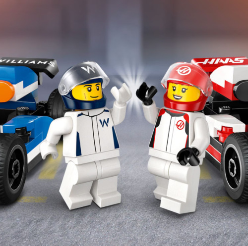 LEGO CITY MASINI DE CURSE F1 WILLIAMS RACING SI HAAS F1, 60464