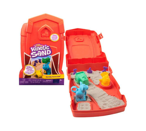 Кинетический песок «Ферма животных» 340 г, 6072781