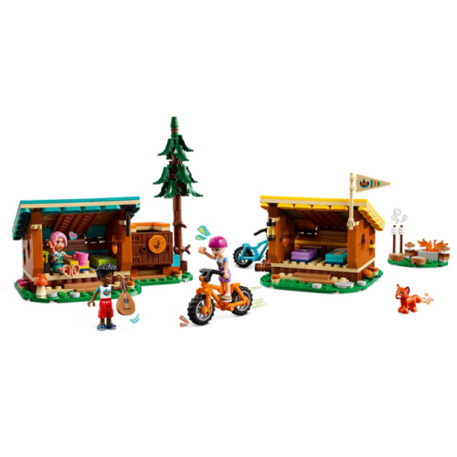 Конструктор LEGO Friends Лагерь приключений, уютные домики 42624