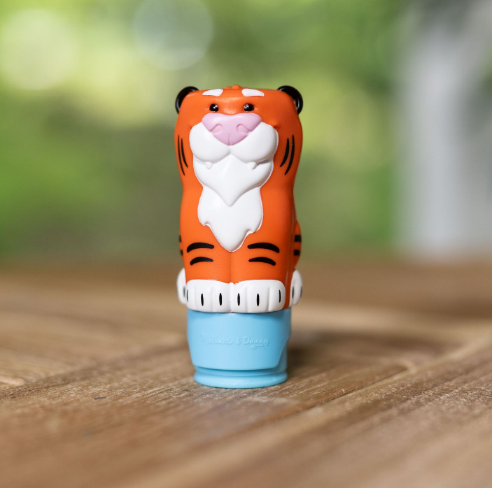 Melissa & Doug Набор для игр с наклейками и многоразовым штампиком «Тигр», 6074897