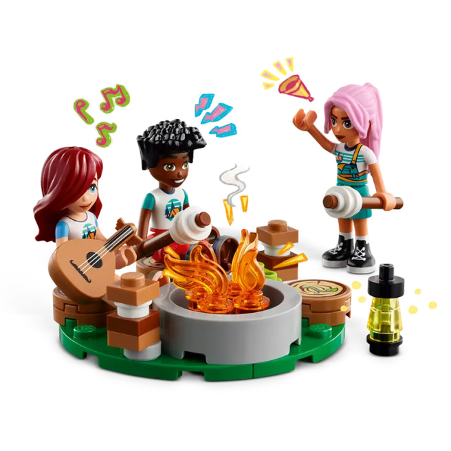 Конструктор LEGO Friends Лагерь приключений, уютные домики 42624