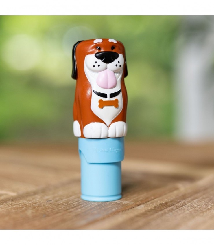 MELISSA AND DOUG SET DE JOACA AUTOCOLANTE SI STAMPILA CU CATELUS REINCARCABILA, 6074891