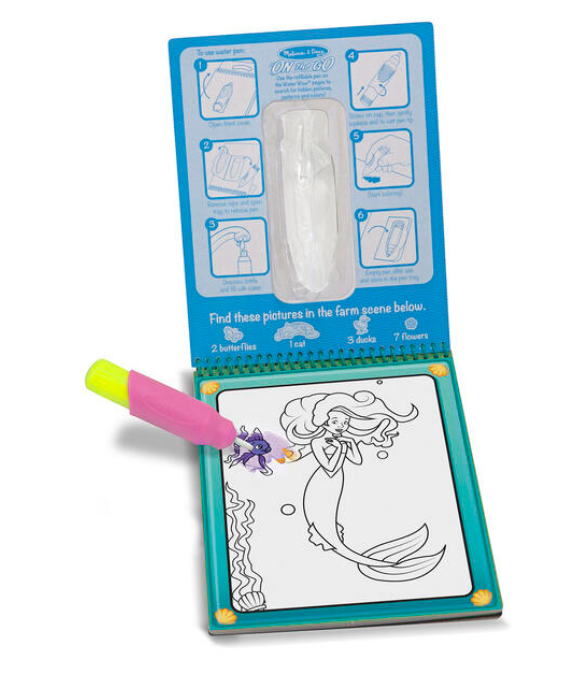 MELISSA AND DOUG CARTE DE COLORAT BASME REUTILIZABILA CU APA WATER WOW, 6075659_20156114
