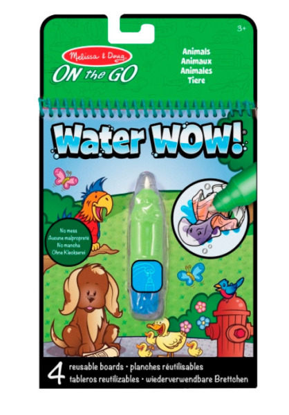 Melissa & Doug Многоразовая раскраска с животными с водой «Water WOW!», 6075659_20156116