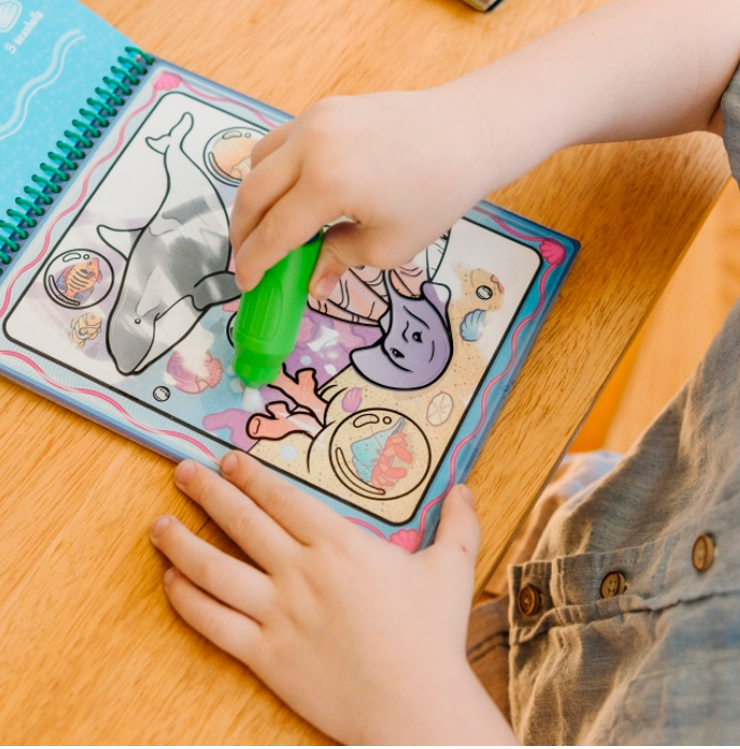 MELISSA AND DOUG CARTE DE COLORAT ANIMALE REUTILIZABILA CU APA WATER WOW, 6075659_20156116