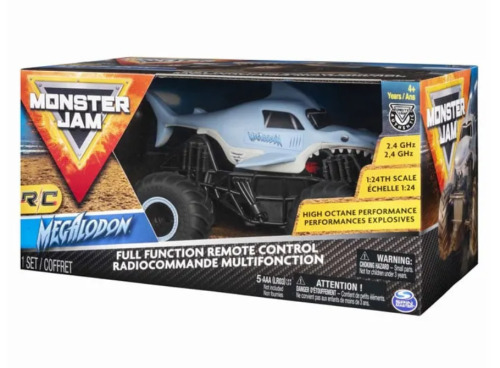 Monster Jam Машинка на радиоуправлении «Megalodon», масштаб 1:24, 6044952