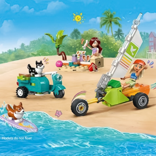 Конструктор LEGO Friends Собаки-серфингисты и приключения на скутере 42641