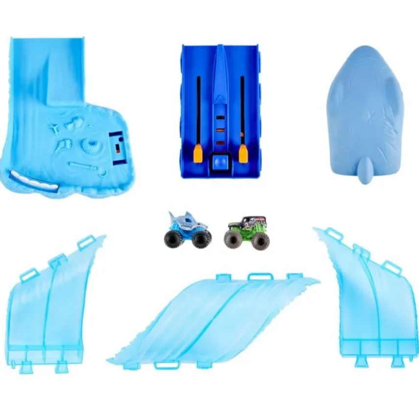 Monster Jam Набор мини-моделей «Shark», 6060718