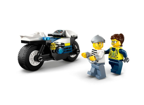 LEGO CITY URMARIRE CU MOTOCICLETA DE POLITIE, 60455