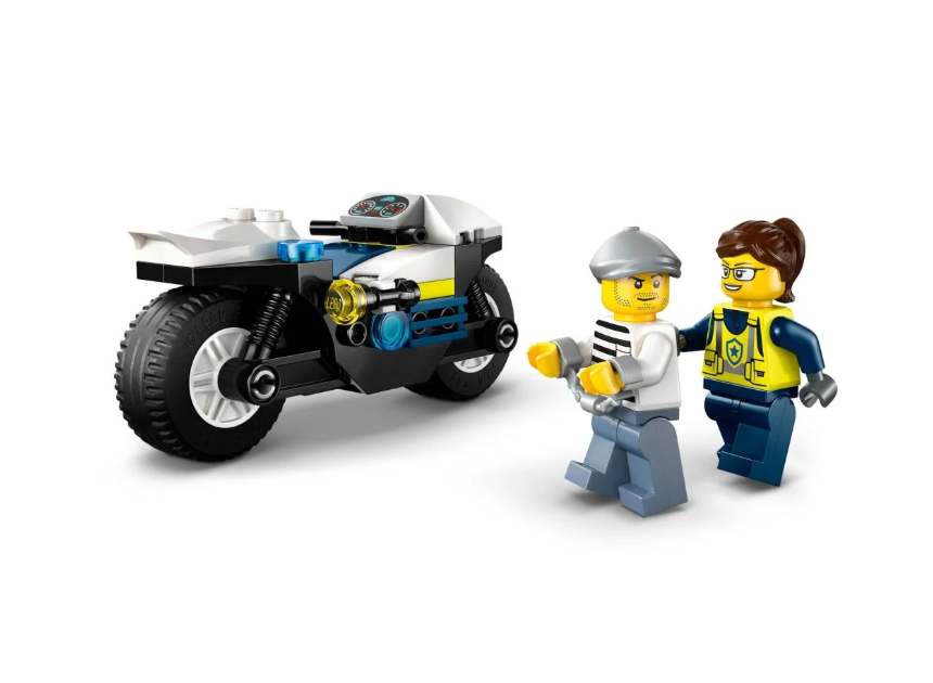 LEGO CITY URMARIRE CU MOTOCICLETA DE POLITIE, 60455