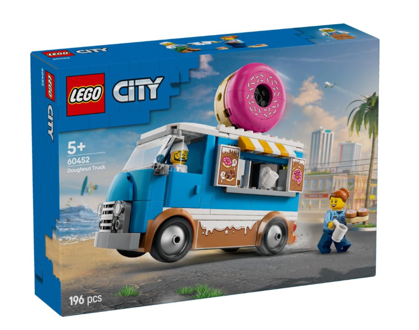 Фургончик с пончиками LEGO CITY, 60452