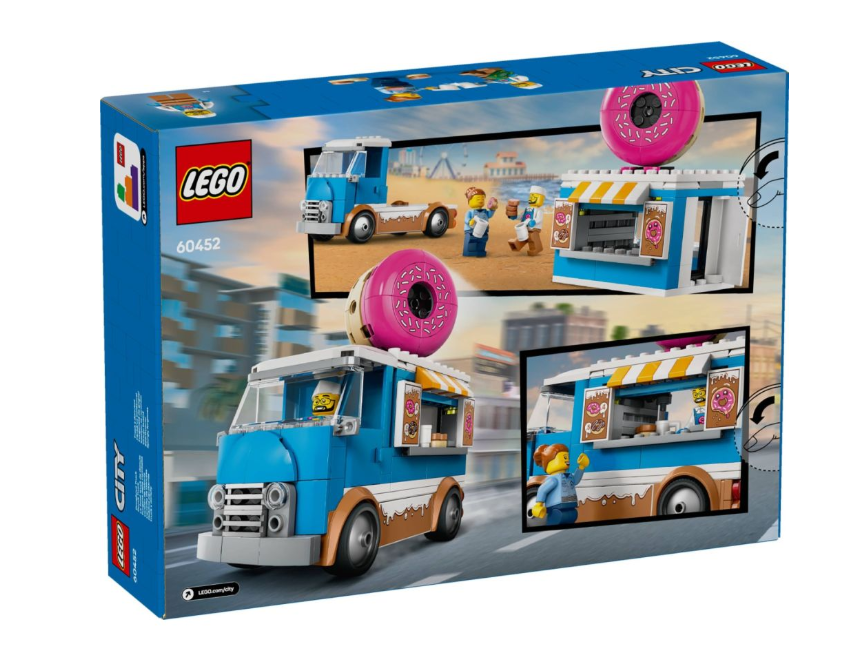 Фургончик с пончиками LEGO CITY, 60452