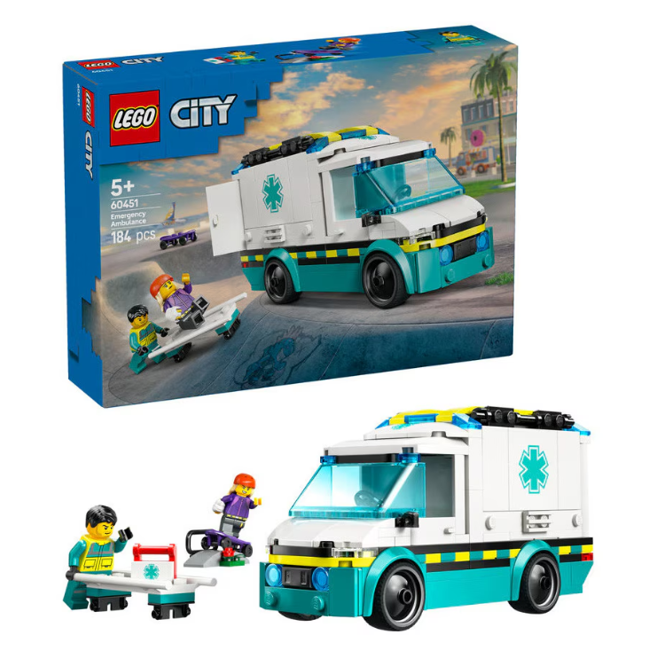 Машина скорой помощи LEGO City, 60451