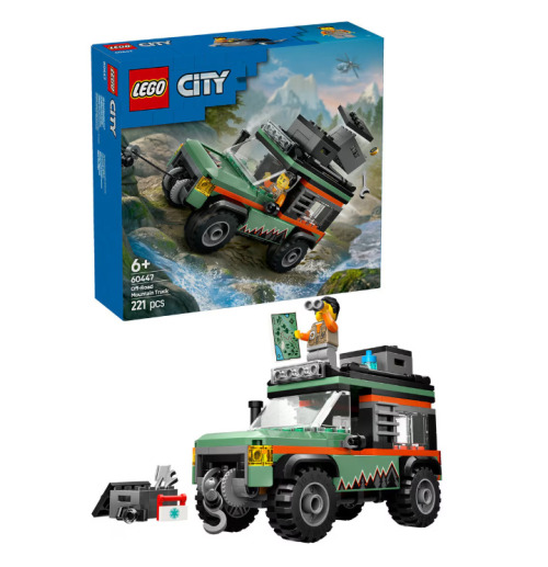 LEGO CITY CAMIONETA 4X4 OFF-ROAD, 60447