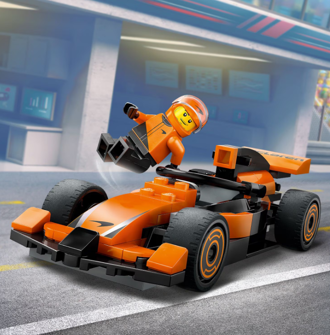 LEGO CITY Пилот Формулы-1 с гоночным автомобилем McLaren, 60442