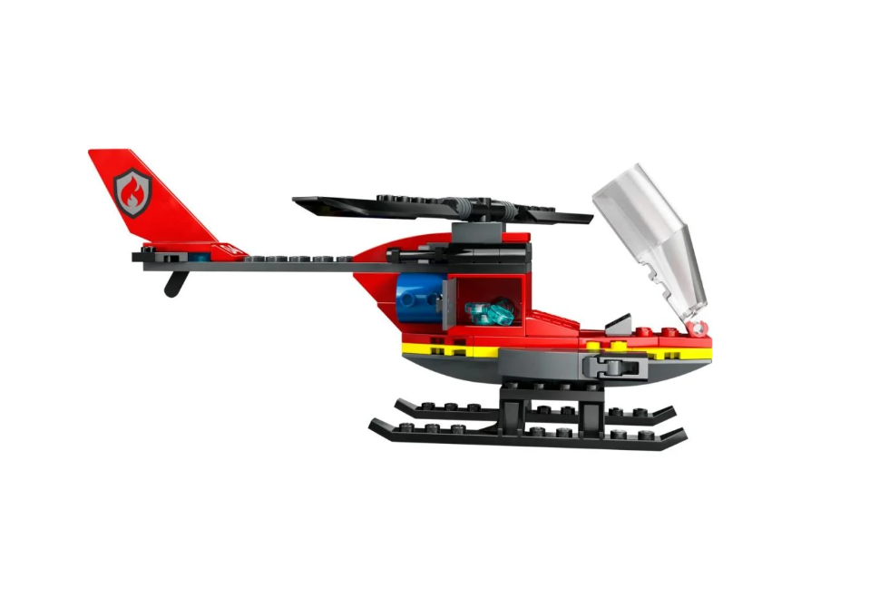 LEGO CITY ELICOPTER DE POMPIERI, 60411