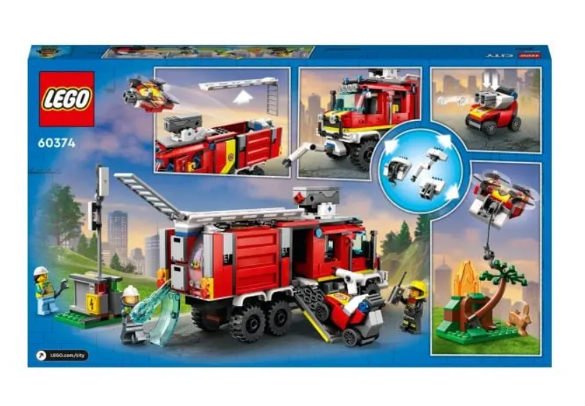 LEGO CITY Пожарная машина командного подразделения, 60374