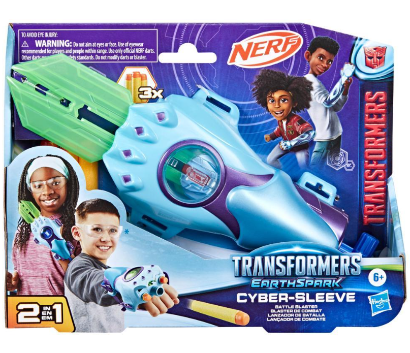 Трансформеры Earthpark Blaster Cyber ​​Sleeve, F8441