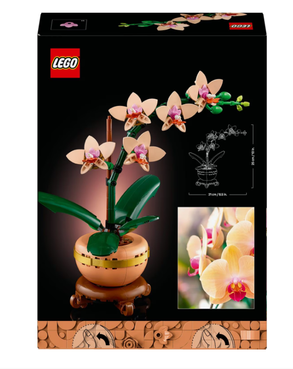 Миниатюрная орхидея LEGO BOTANICALS, 10343