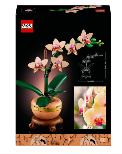 Миниатюрная орхидея LEGO BOTANICALS, 10343