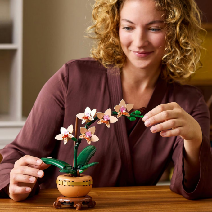 Миниатюрная орхидея LEGO BOTANICALS, 10343