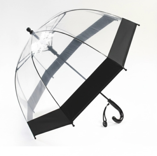 Зонт детский прозрачный с полоской, 3466A