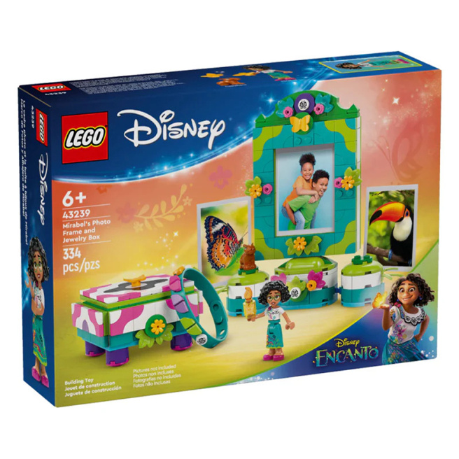 Конструктор LEGO Disney Рамка для фотографий и шкатулка для драгоценностей Мирабель 43239
