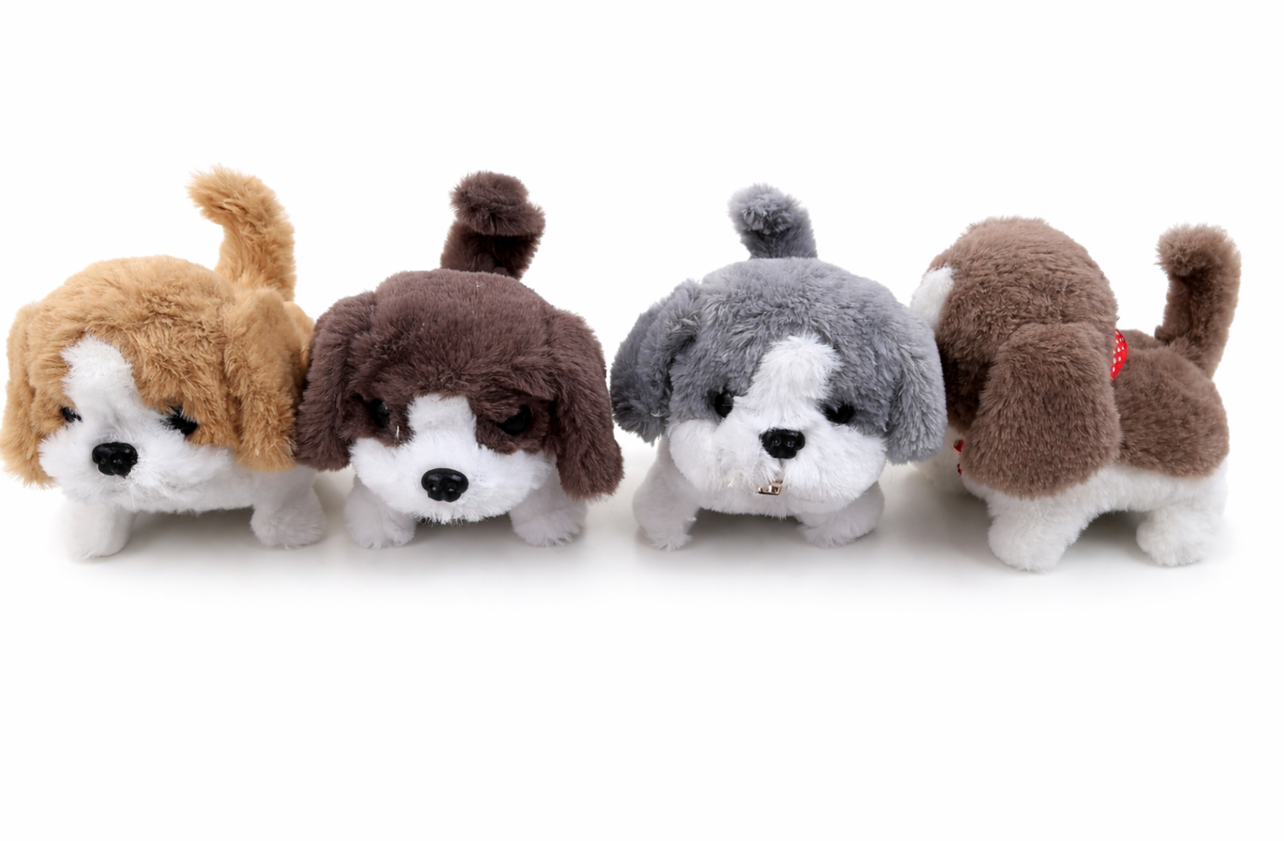 Интерактивная плюшевая  игрушка собака , YQ014