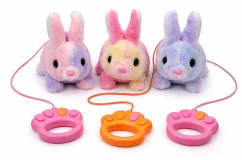 Интерактивная игрушка зайчик  с поводком, YQ025