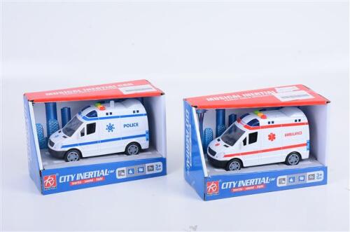 Masina cu inertie Ambulanta, RJ6689A