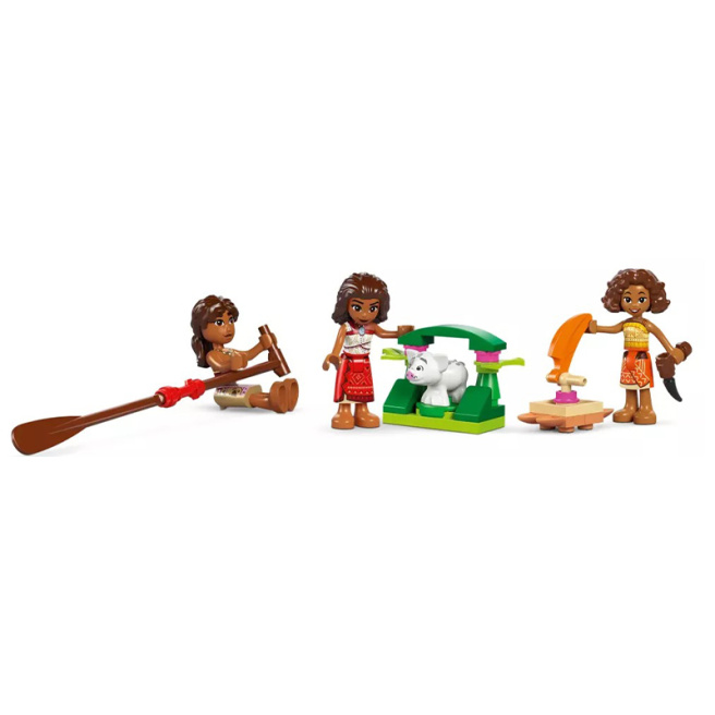 Конструктор LEGO Disney Приключенческий каноэ Моаны 43270