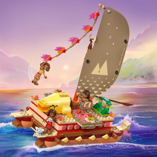 Конструктор LEGO Disney Приключенческий каноэ Моаны 43270