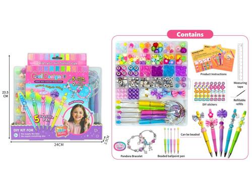 SET PIXURI CU MARGELE IN CUTIE TRANSPARENTA, YH206-1