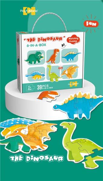 Puzzle magnetice dinozaur, 88769