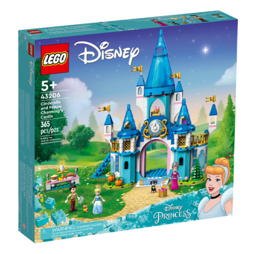 Конструктор LEGO Disney Замок Золушки и принца 43206