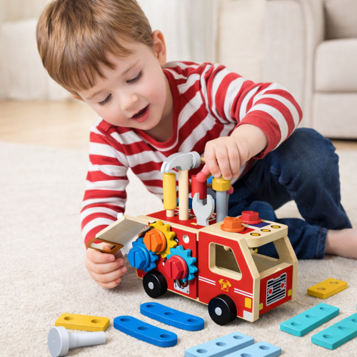 CARUCIOR CU UNELTE DIN LEMN, MMK-290-207