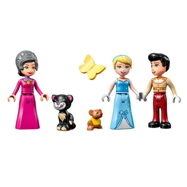 Конструктор LEGO Disney Замок Золушки и принца 43206