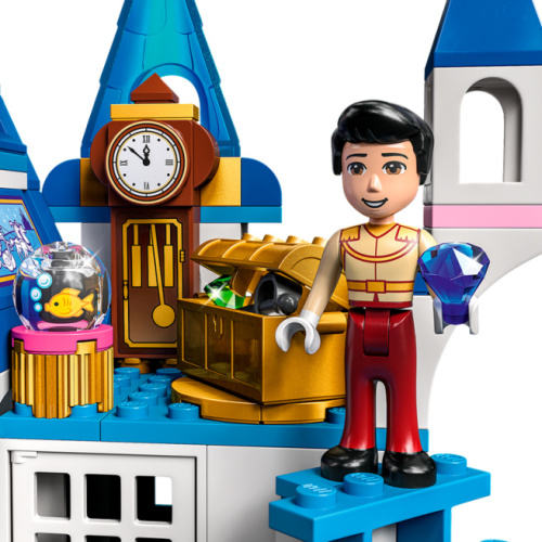 Конструктор LEGO Disney Замок Золушки и принца 43206