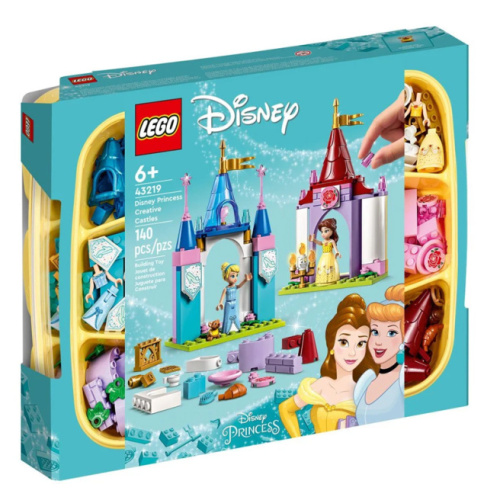 Конструктор LEGO Disney Креативные замки принцесс Диснея 43219