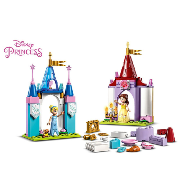 Конструктор LEGO Disney Креативные замки принцесс Диснея 43219