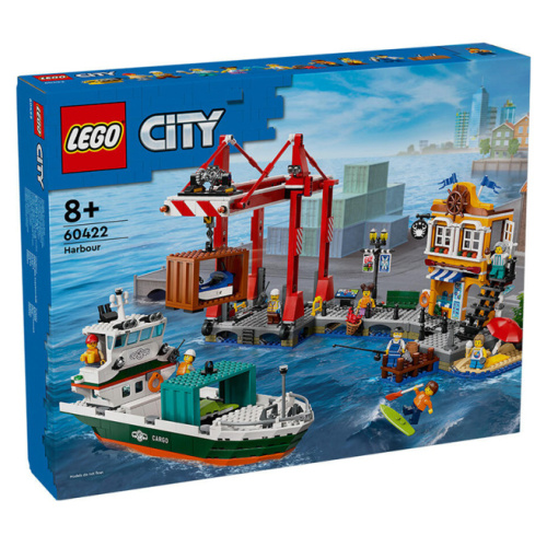 Конструктор LEGO City Приморская гавань с грузовым кораблем 60422