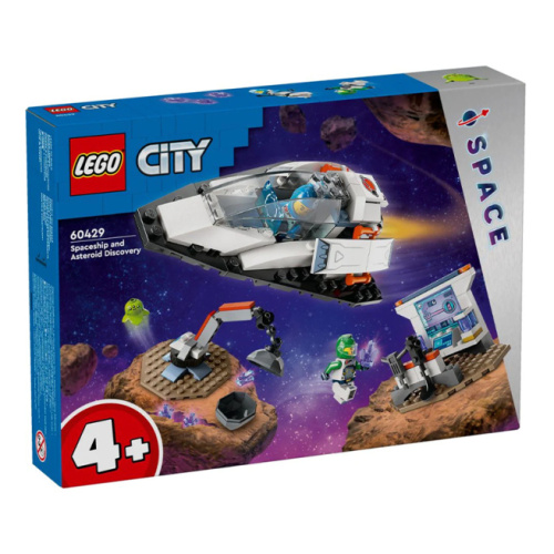 Конструктор LEGO City Открытие космического корабля и астероида 60429